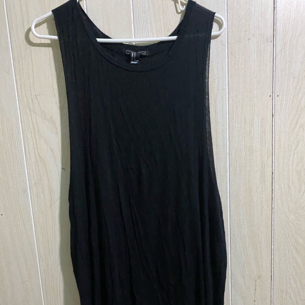 Long fit tank